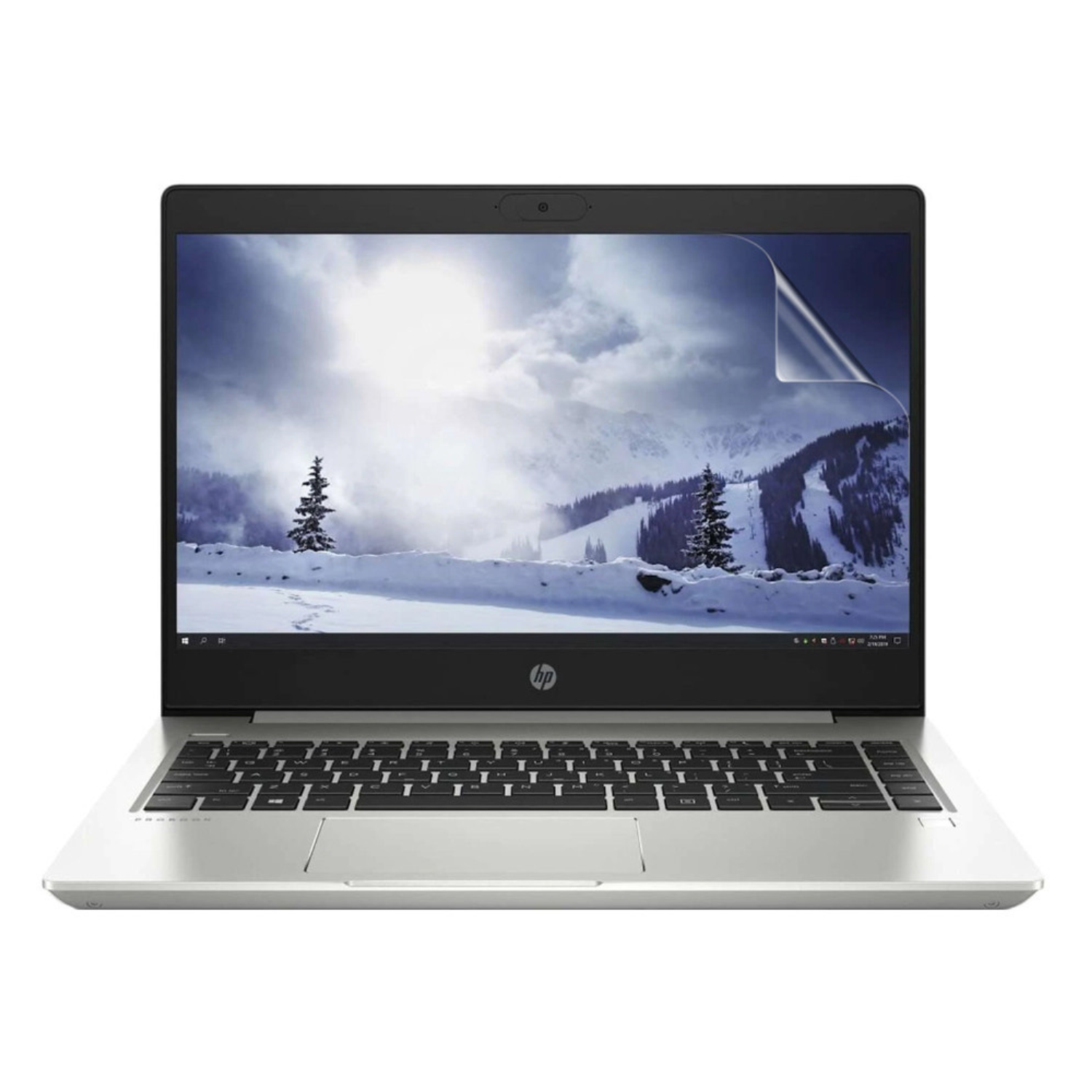 Hydrogel screen protector for HP MT22 Touch by 9eight5, showing the clear, flexible film applied to the tablet screen.
