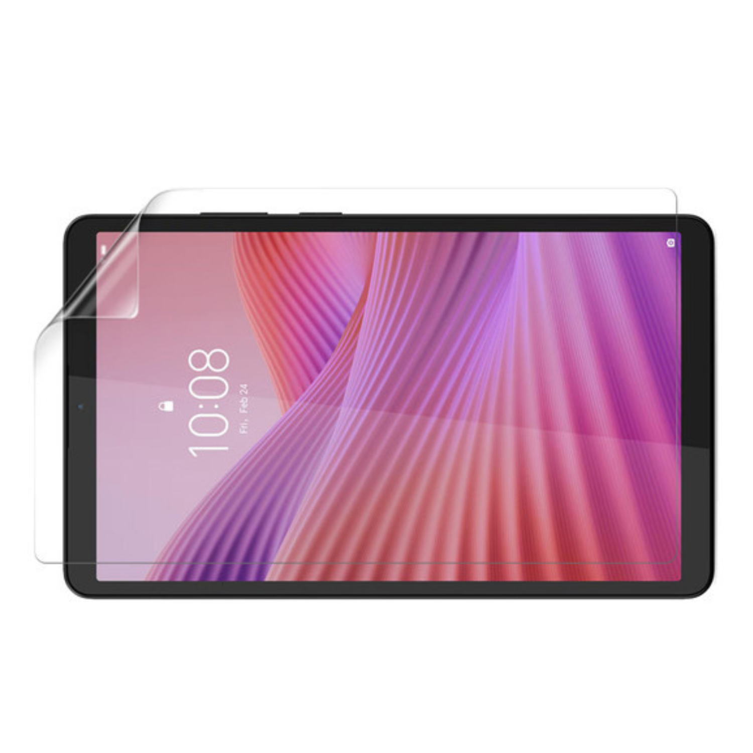 Hydrogel screen protector for Lenovo Tab K9 by 9eight5, showing a clear, flexible film covering the tablet screen.