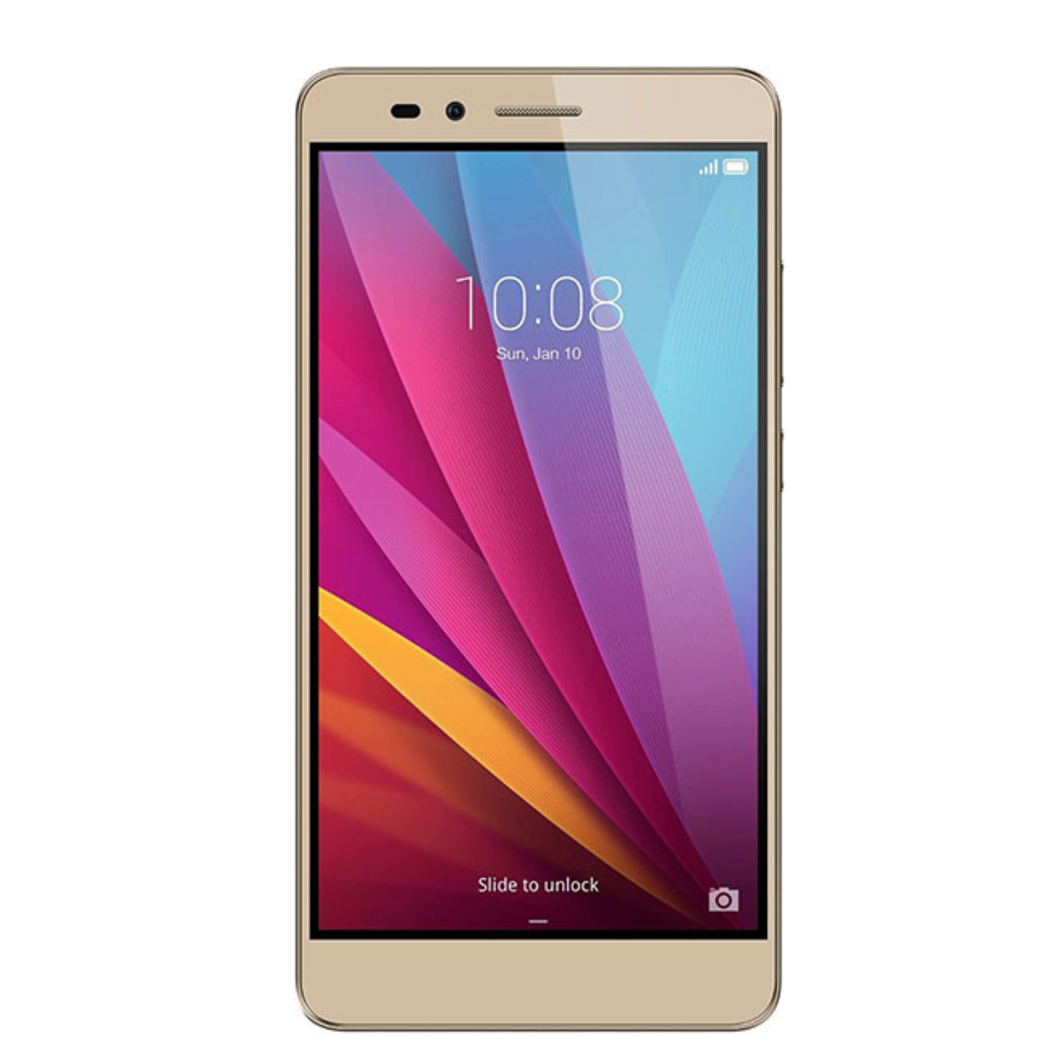 Two 9eight5 hydrogel screen protectors for Honor 5X (2015) smartphone, clear and flexible protective film for screen protection.