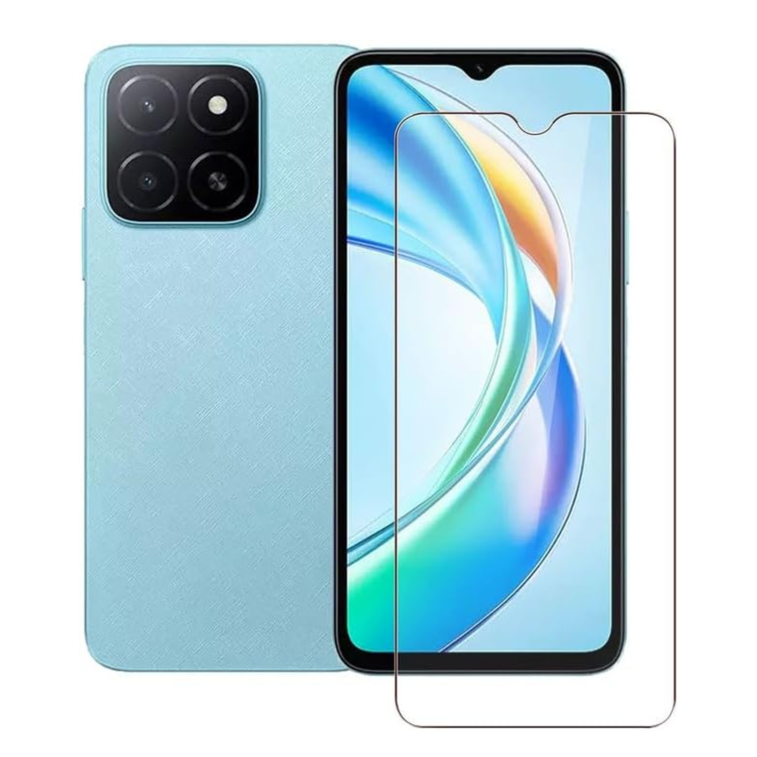 Hydrogel screen protector for Honor X5b by 9eight5, showing a clear, flexible film designed to protect the phone screen.