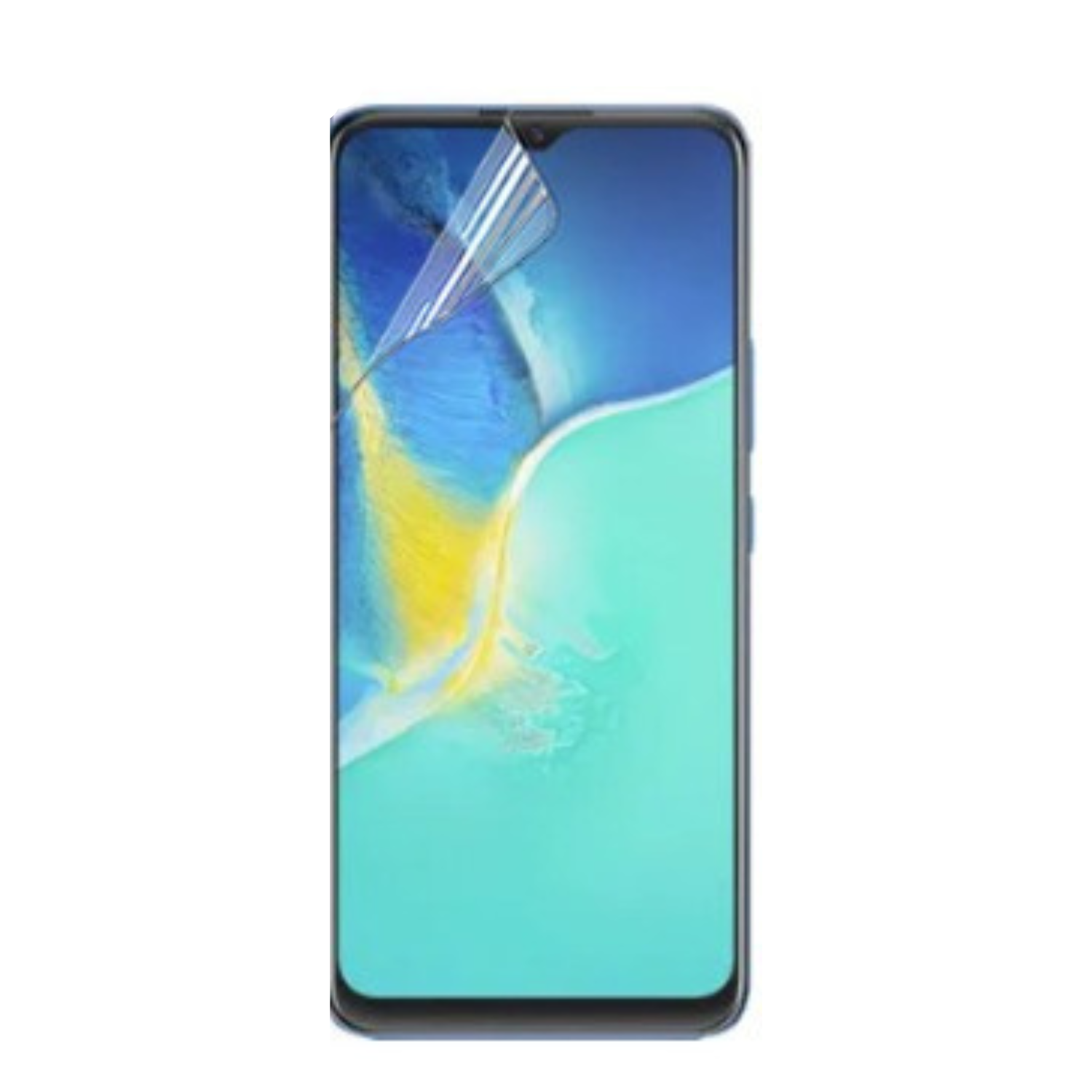 Two 9eight5 hydrogel screen protectors for Vivo Y01, clear and flexible screen protection for smartphone display.