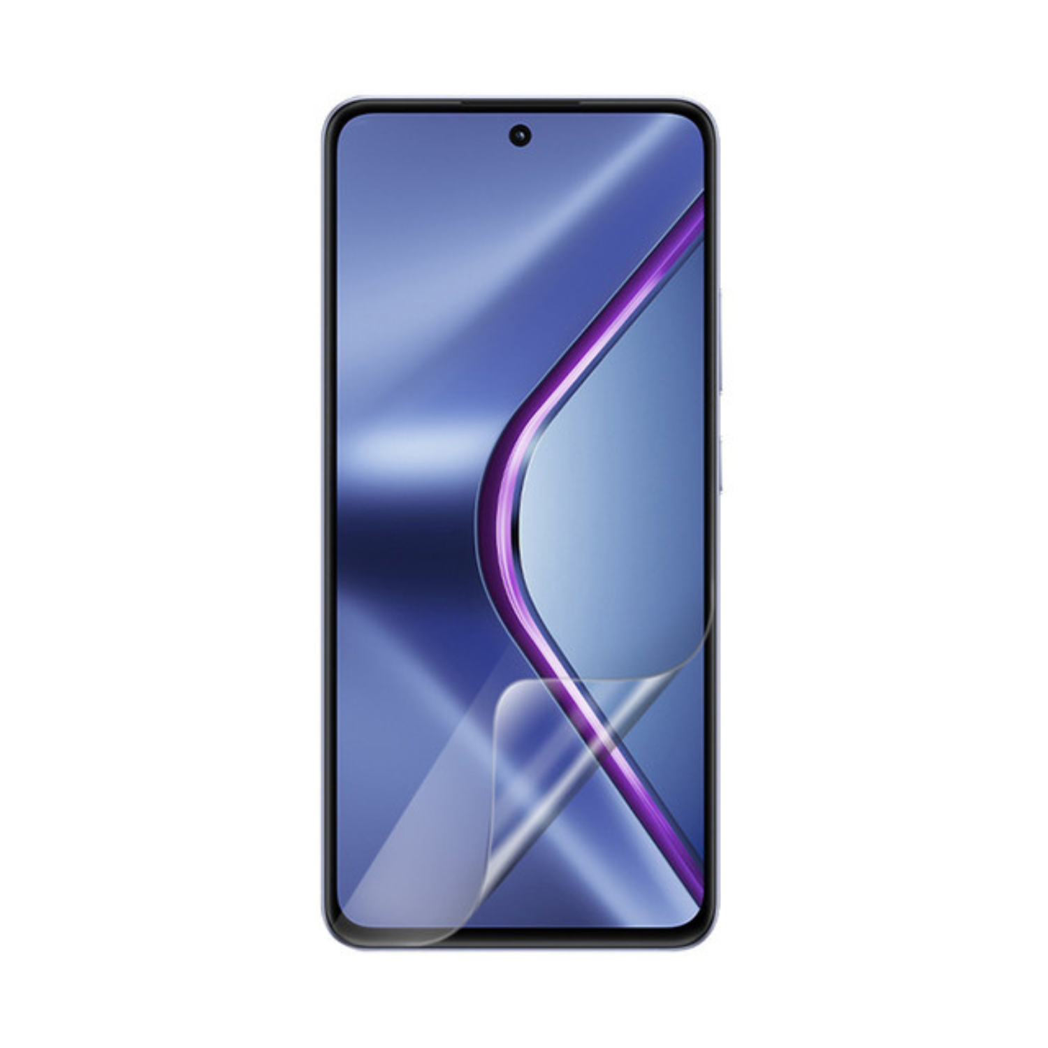 Hydrogel screen protector for OPPO K13 5G, showing clear, flexible film application on smartphone screen by 9eight5.