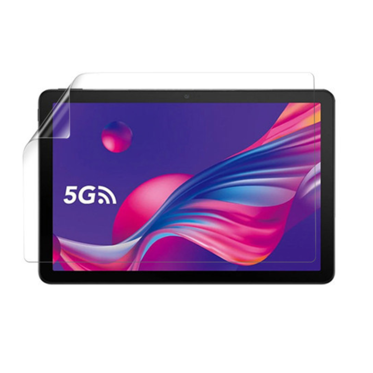 Hydrogel screen protector for TCL Tab 10s 5G by 9eight5, showing a transparent film applied to a tablet screen.
