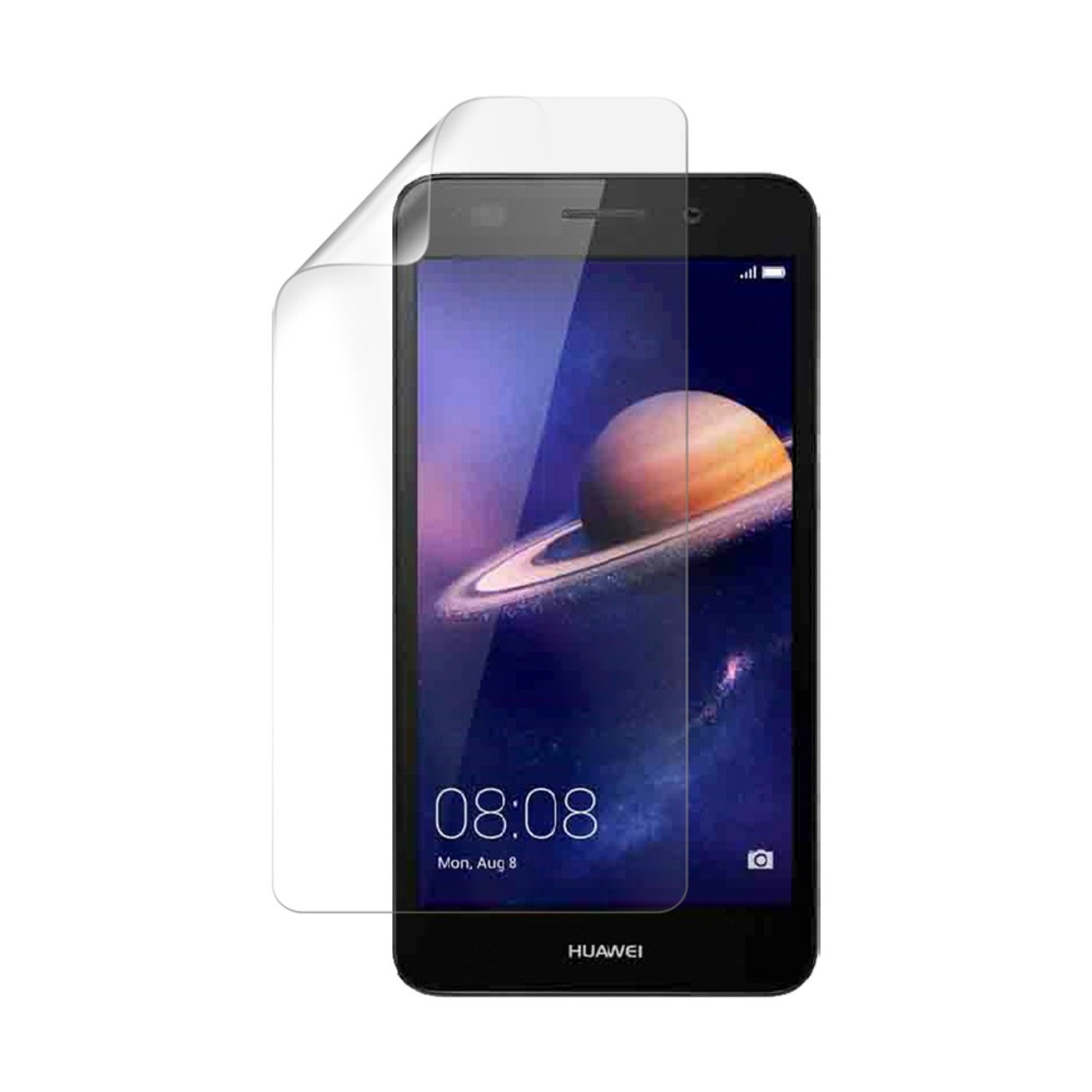 Two clear Hydrogel Screen Protectors for Honor Holly 3 by 9eight5, showing transparent, flexible film with protective edges.