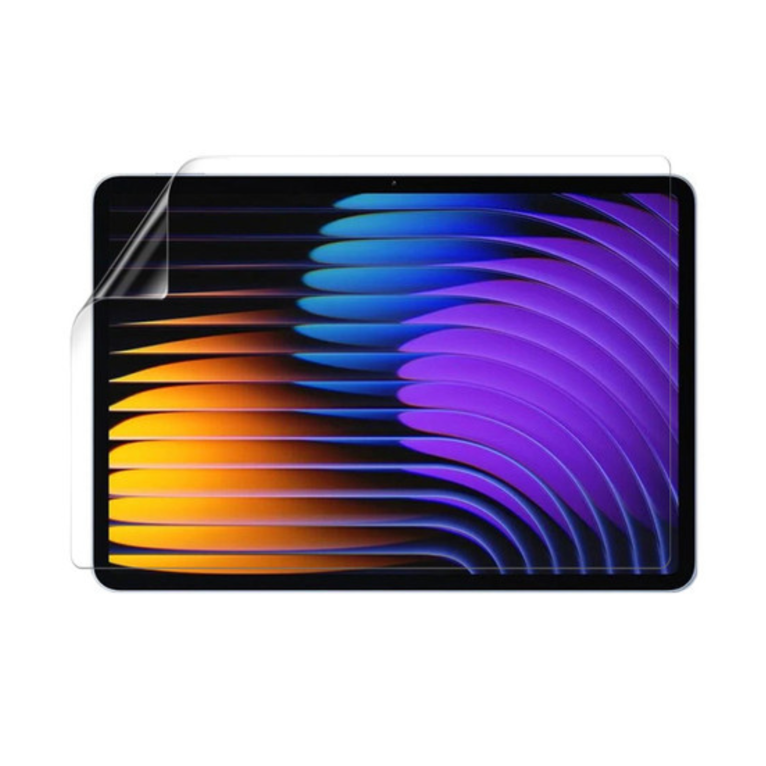Two clear Hydrogel Screen Protectors for Xiaomi Pad 7 by 9eight5, showing their slim, transparent design for screen protection.