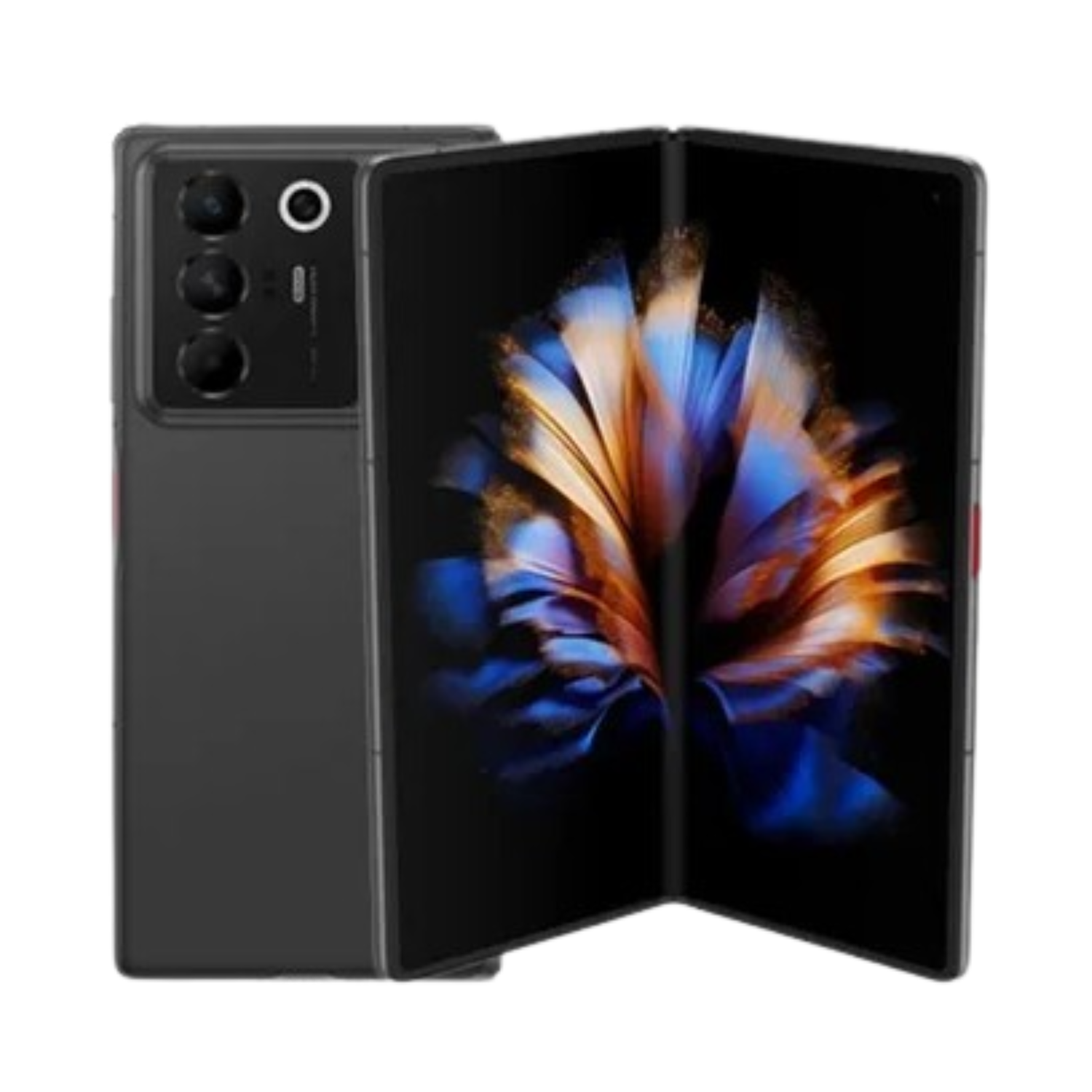 Two clear hydrogel screen protectors for Nubia Fold smartphones, branded 9eight5, shown in packaging on a white background.