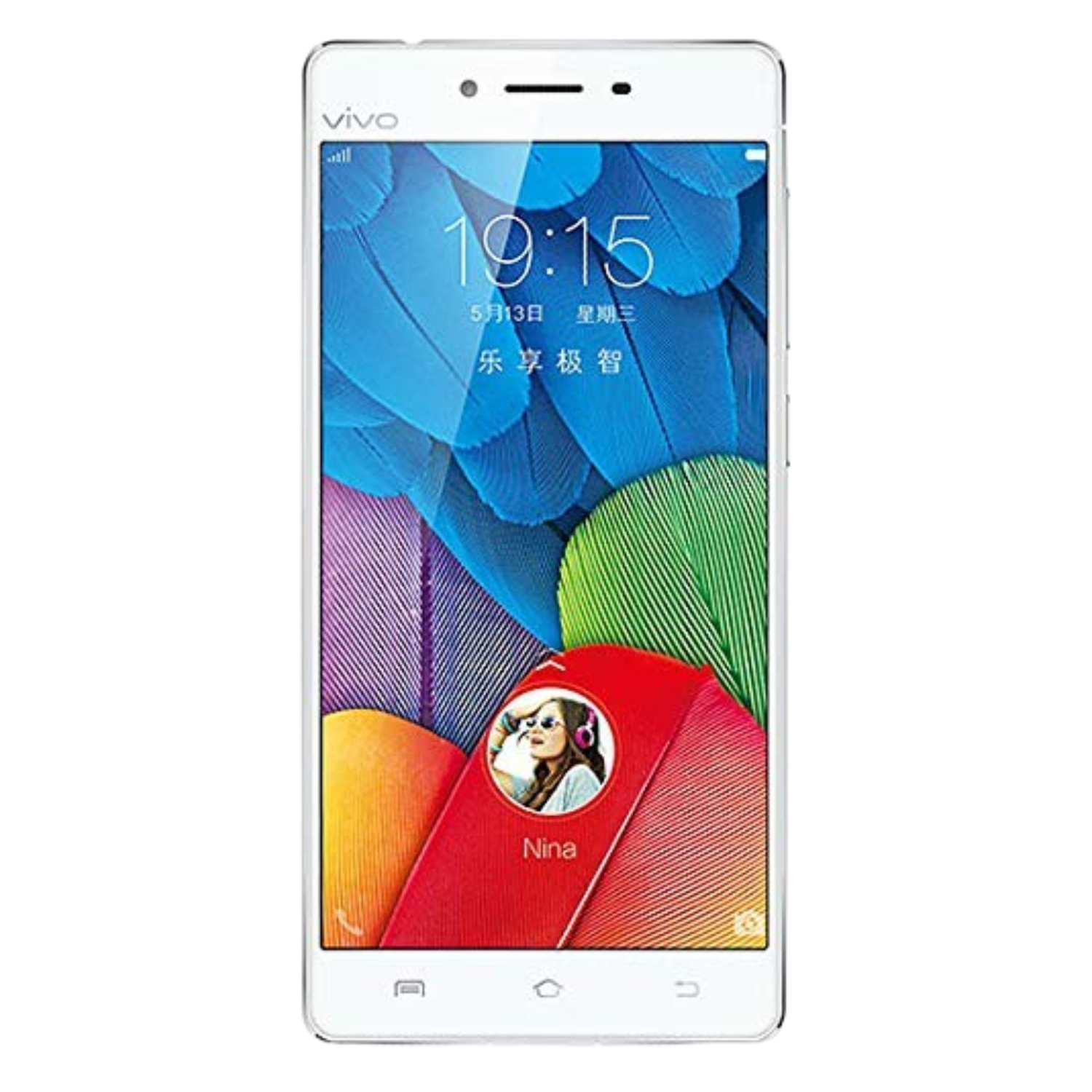 Two 9eight5 hydrogel screen protectors for Vivo X5Pro smartphone, showing clear, flexible protective layers for the screen.