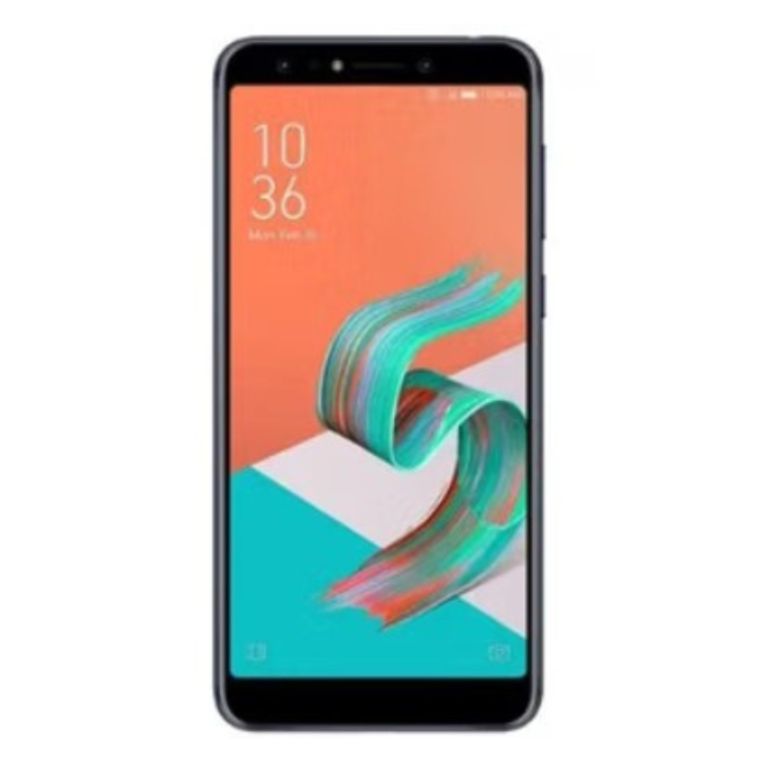Two 9eight5 hydrogel screen protectors for Asus Zenfone 5 Lite, designed to shield the phone screen from scratches and impacts.