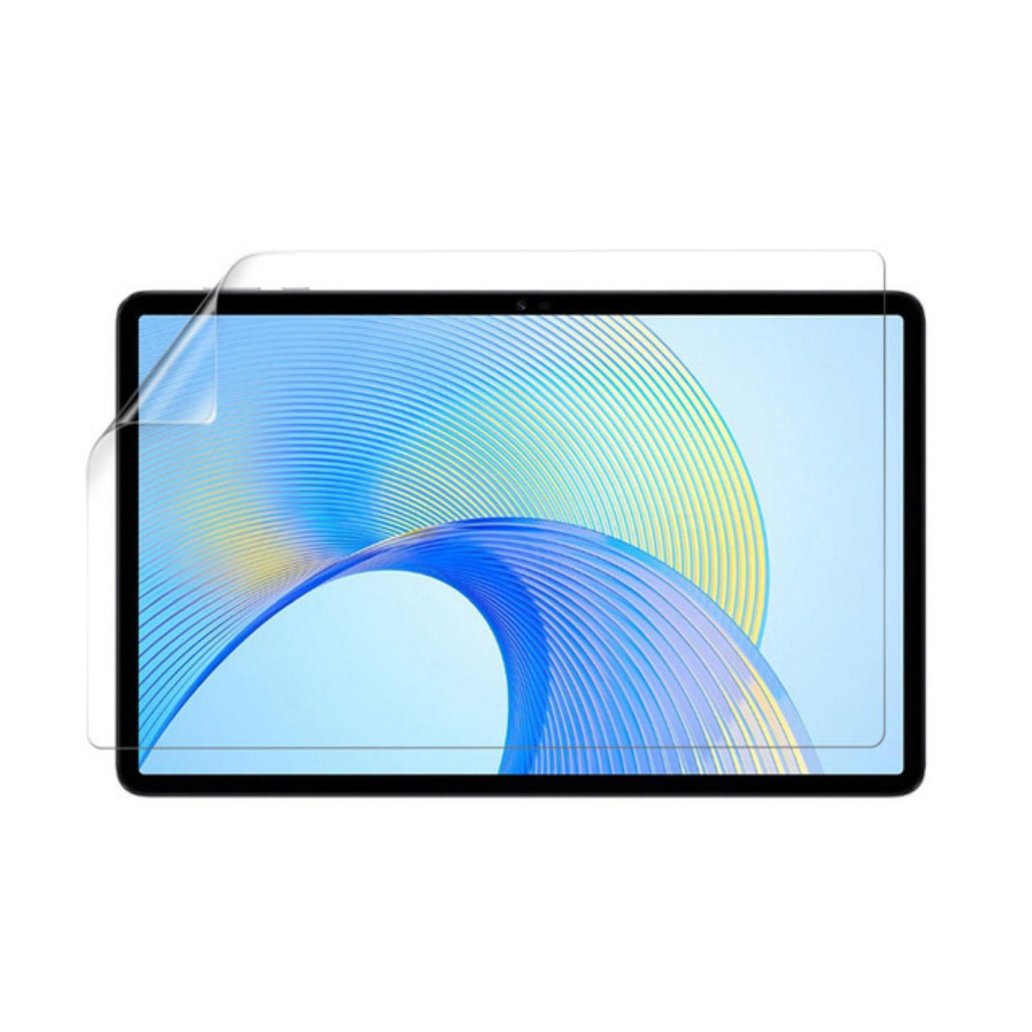 Two transparent Hydrogel screen protectors for Honor Pad X9 by 9eight5, designed to shield and preserve tablet screens.