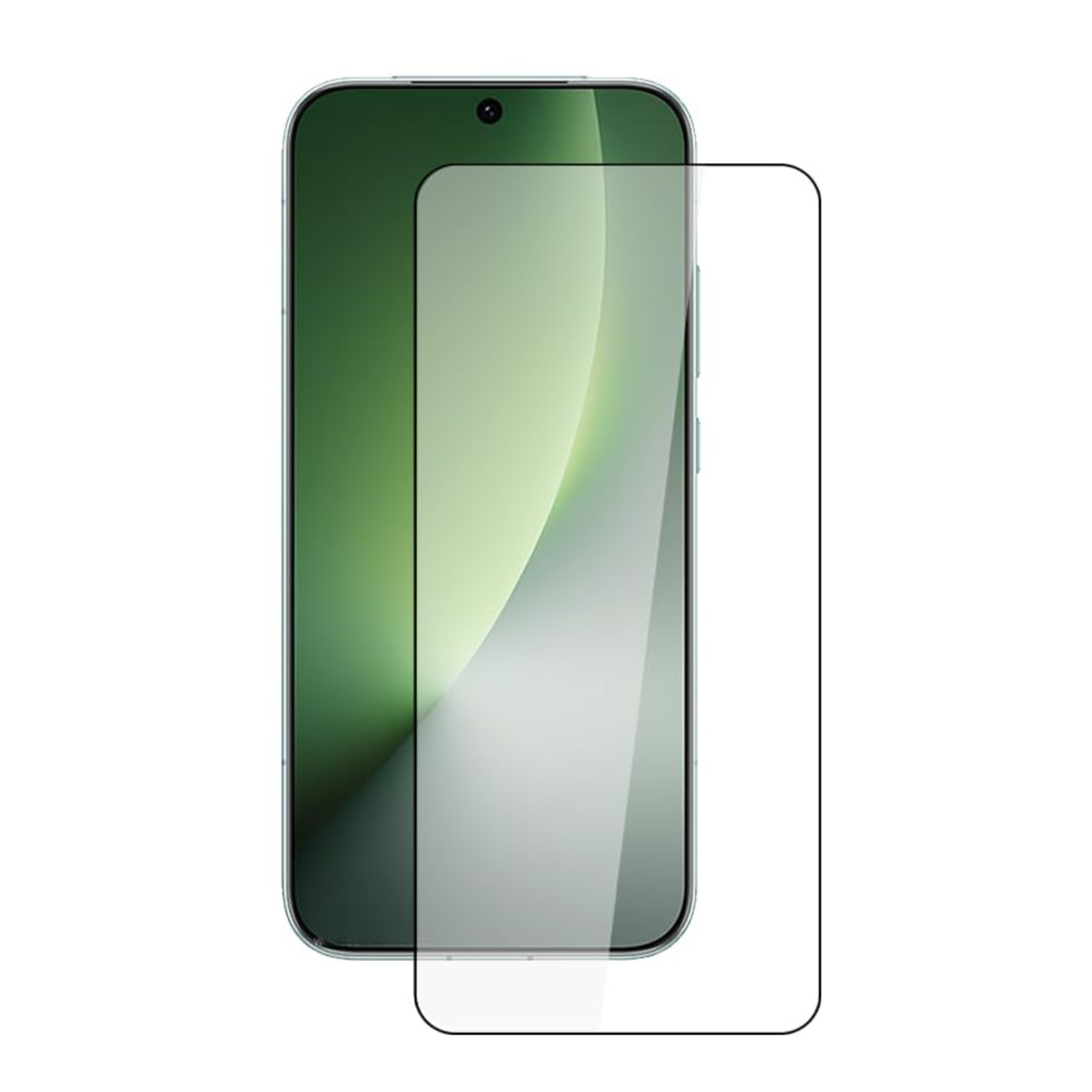 Hydrogel screen protector for Honor Magic 8 by 9eight5, showing a clear, flexible film covering the phone screen.