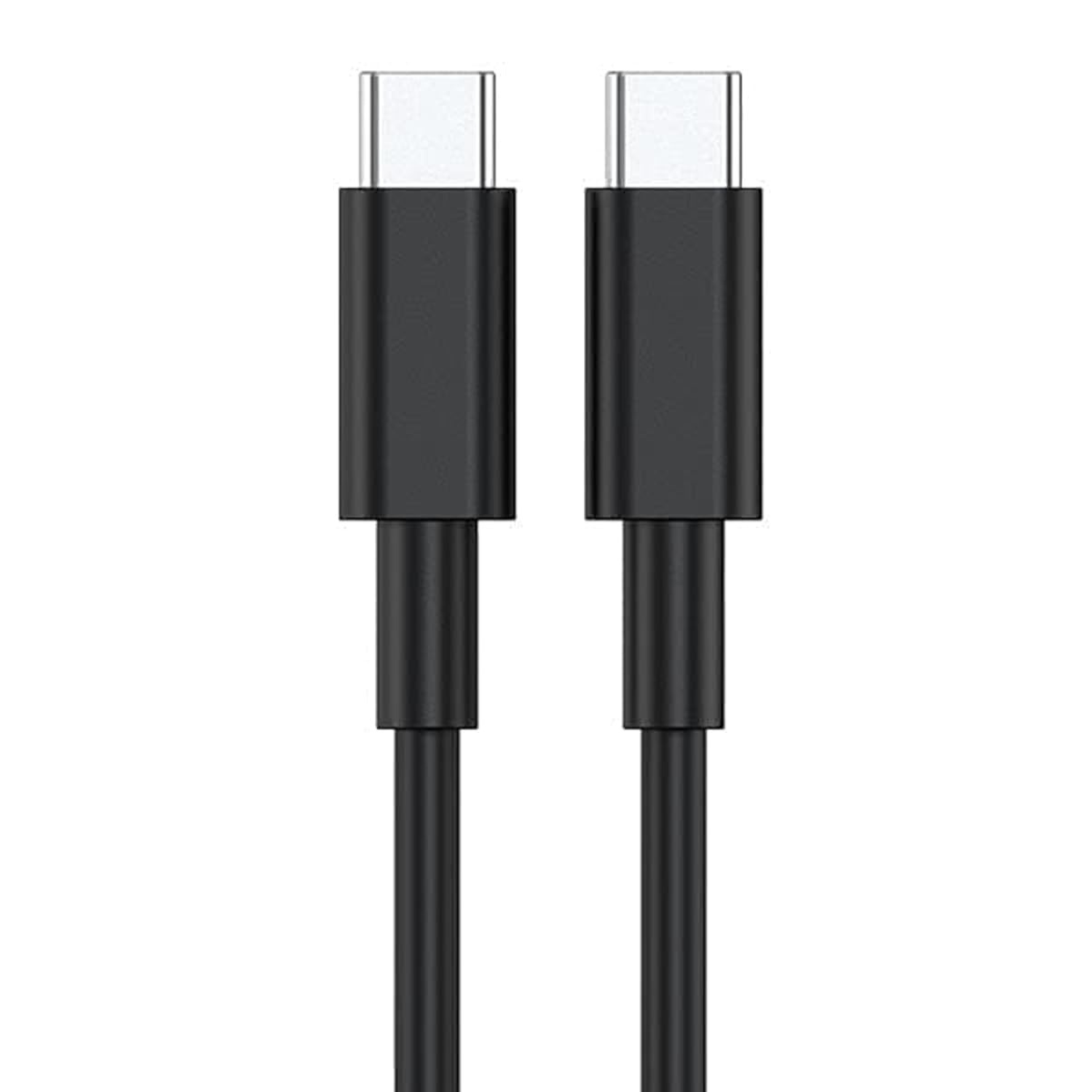 Black 1m USB-C to USB-C charger cable for Huawei phones by 9eight5, ideal for fast charging and data transfer.