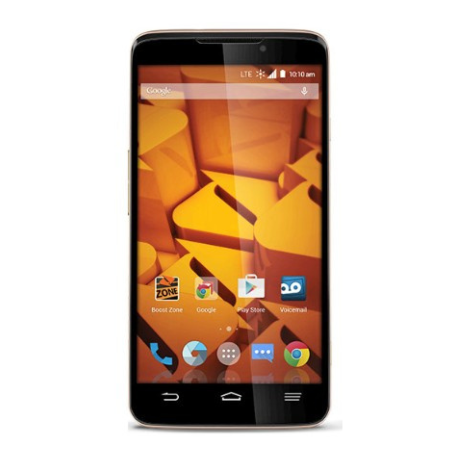 Two 9eight5 hydrogel screen protectors for ZTE Boost Max+ smartphone, showing clear, flexible, protective film on device screen.