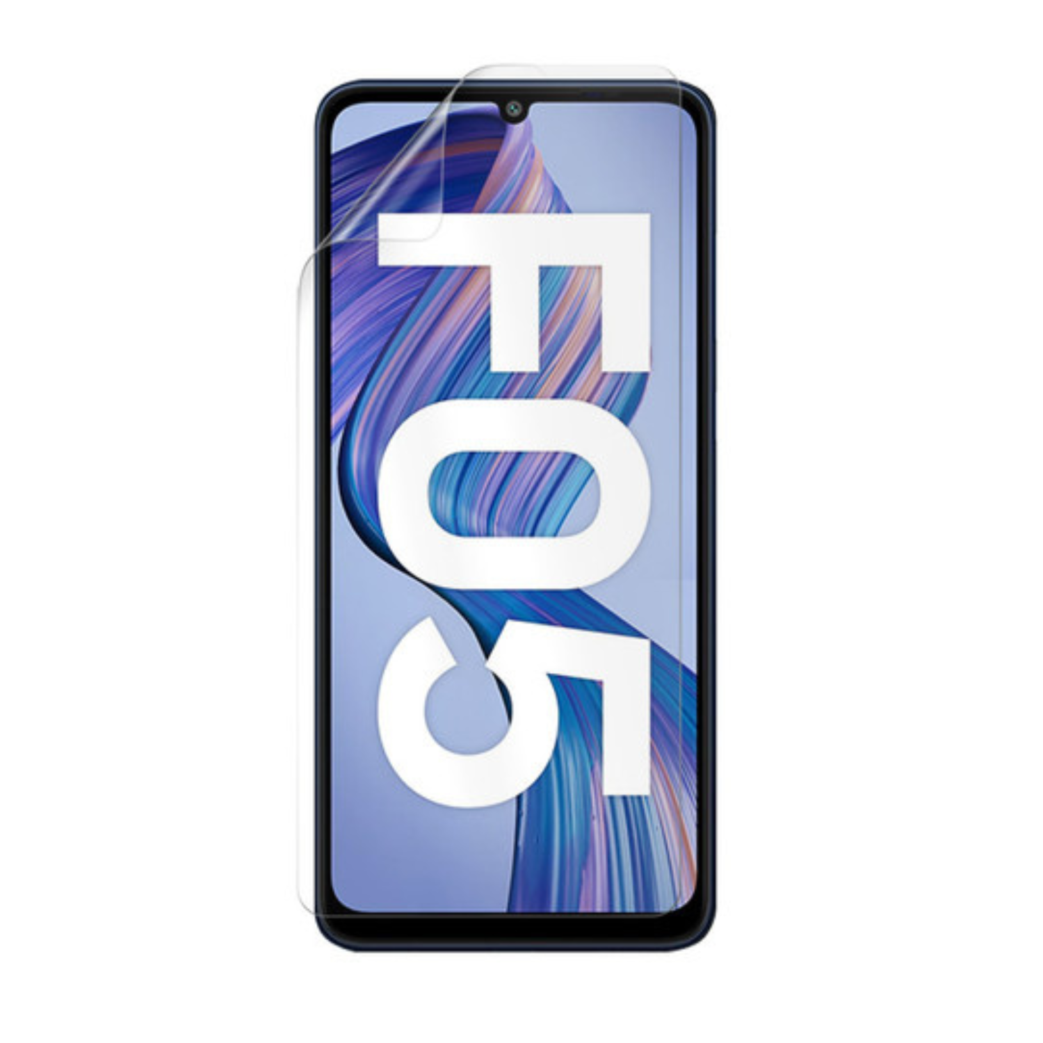 9eight5 Hydrogel screen protector for Samsung Galaxy F05, pack of 2, clear and flexible protective film for screen.