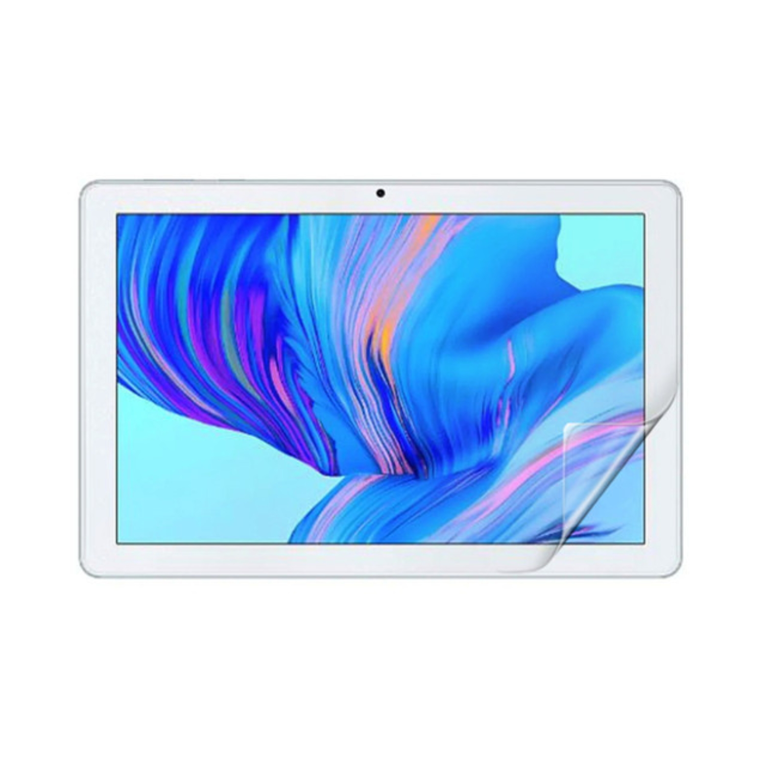 Hydrogel screen protector for Honor Pad X6 by 9eight5, showing the transparent application on the tablet screen.