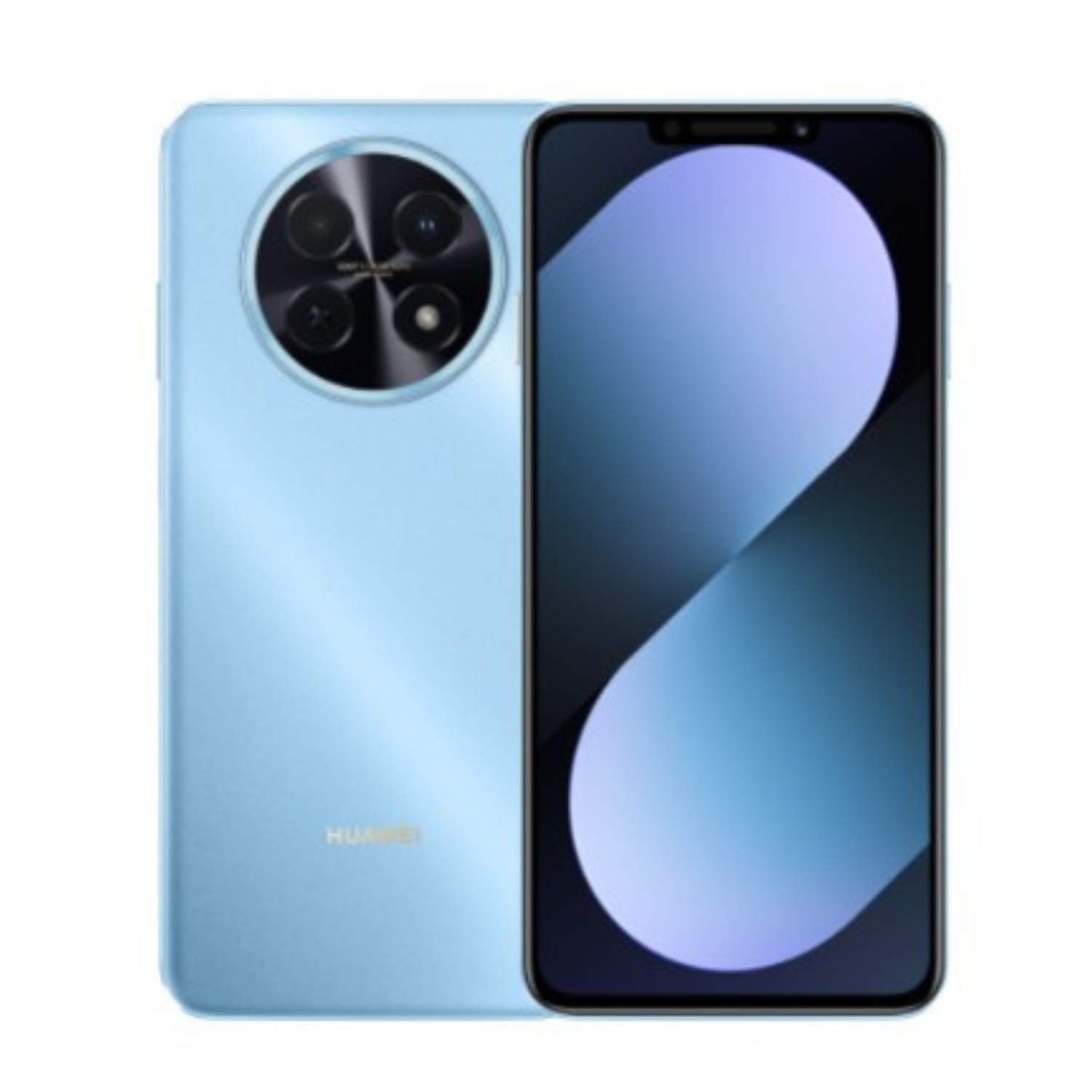 9eight5 hydrogel screen protector for HUAWEI nova 14i, pack of 2, showing clear, flexible protective film on smartphone screen.