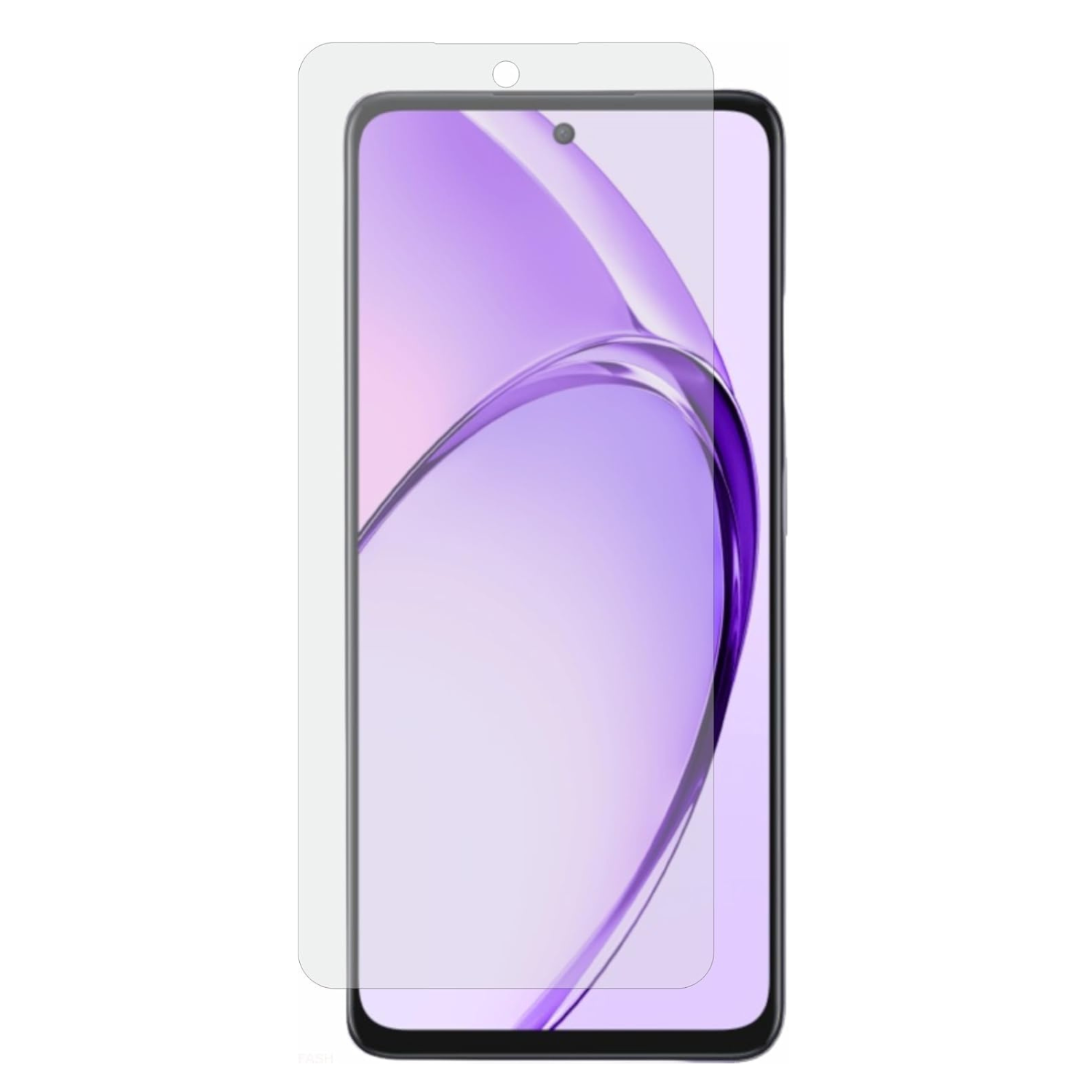 Hydrogel screen protector for OPPO A3 Pro 5G by 9eight5, showing clear, flexible film fitting the phone screen precisely.