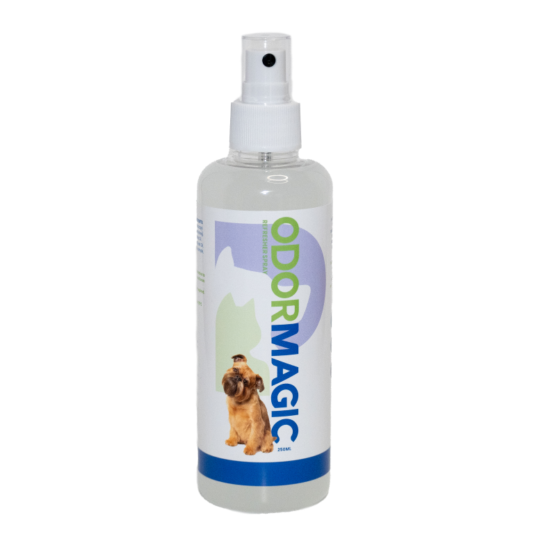Pet cream OdorMagic from The Honey Collection, featuring a medium-sized tube with the product label visible and a clean, professional design.