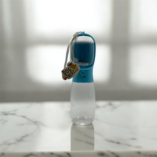 2 in 1 Portable Pet Bowl Bottle With Food Compartment DogTreatNZ