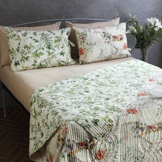 PERCALE REVERSIBLE QUILT SET - EDWINA Whites of London NZ