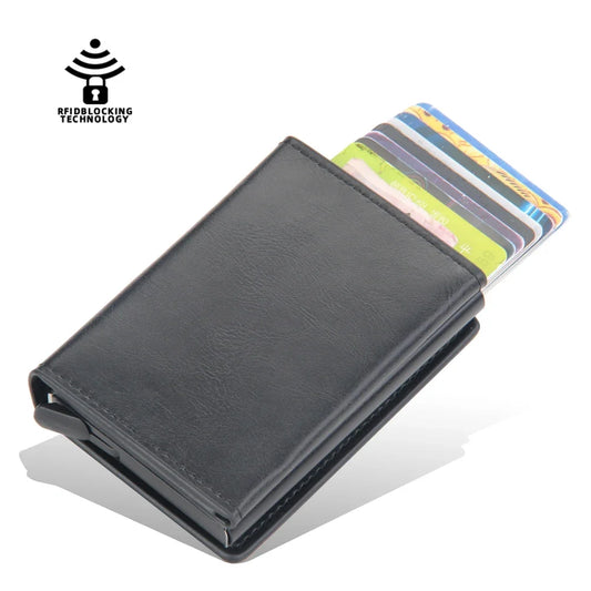 DIENQI C1905H1 Vintage Snap-Clip Card Holder