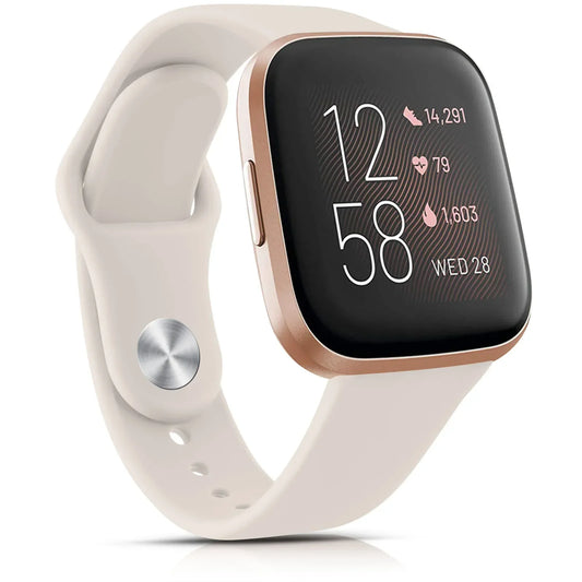 Silicone Watch Band for Fitbit Versa 2 (available in 17 colours) Habicare