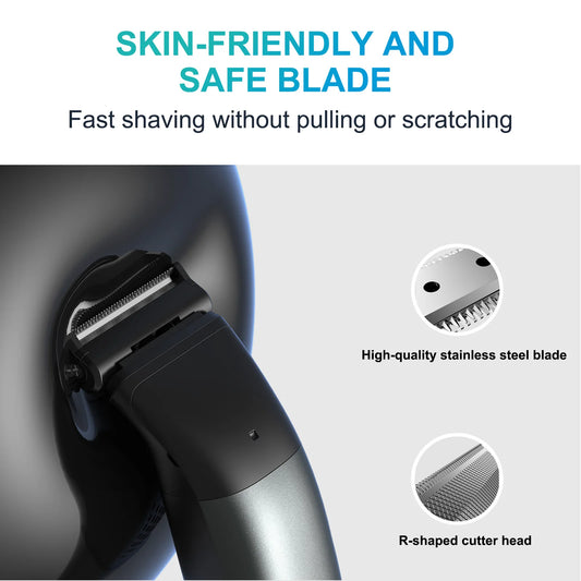 Kensen replacement razor blade for S15 electric trimmer, ShopHub NZ, showing sharp stainless steel blade replacement for grooming.