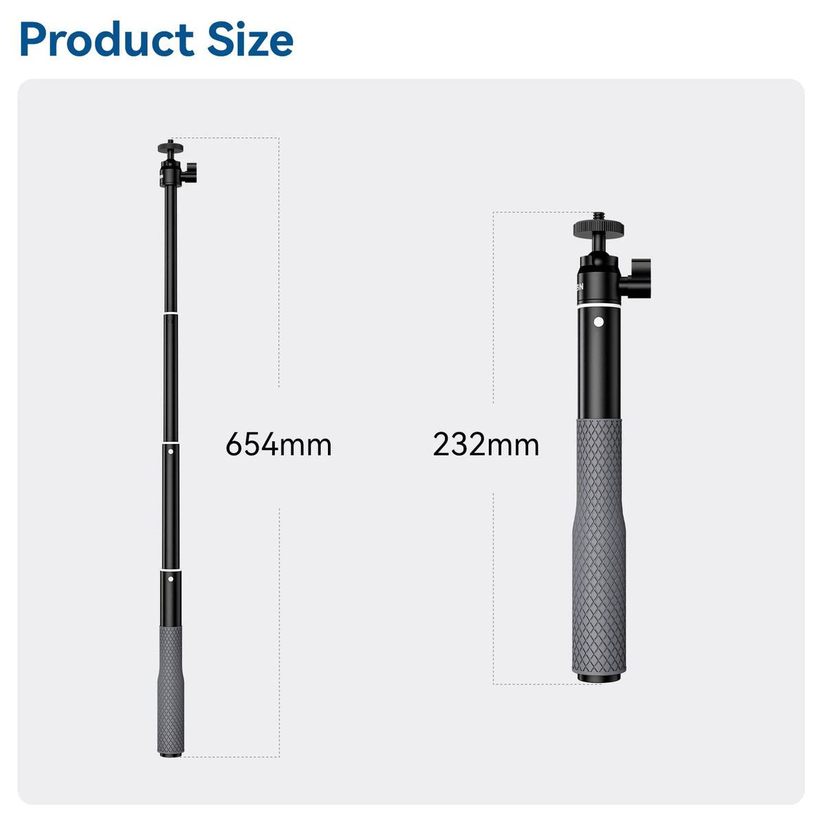 TELESIN Waterproof Divng Selfie Stick