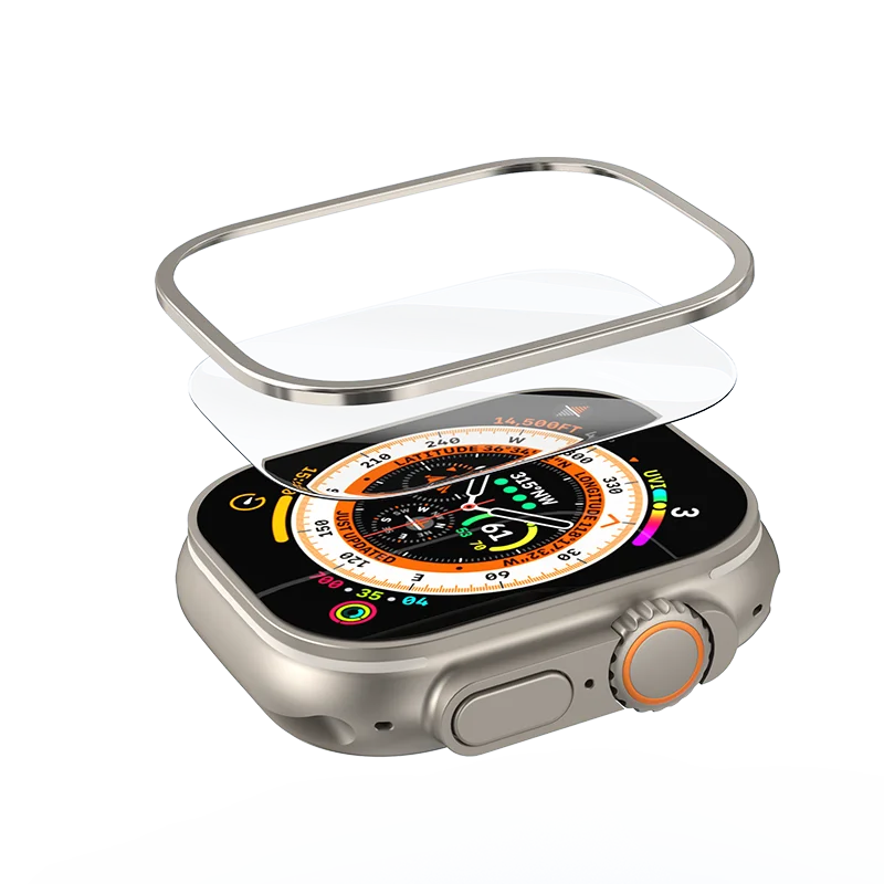 PZOZ UltraShield Case & Screen Protector for Apple Watch Ultra 49mm