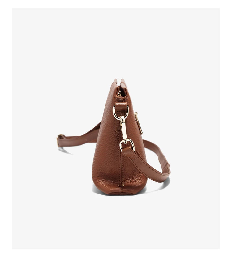 FOXER Lady's Shoulder Bag Cowhide Leather 2026 New Cross Body Bag Commute Work Handbag Casual Cellphone Purse