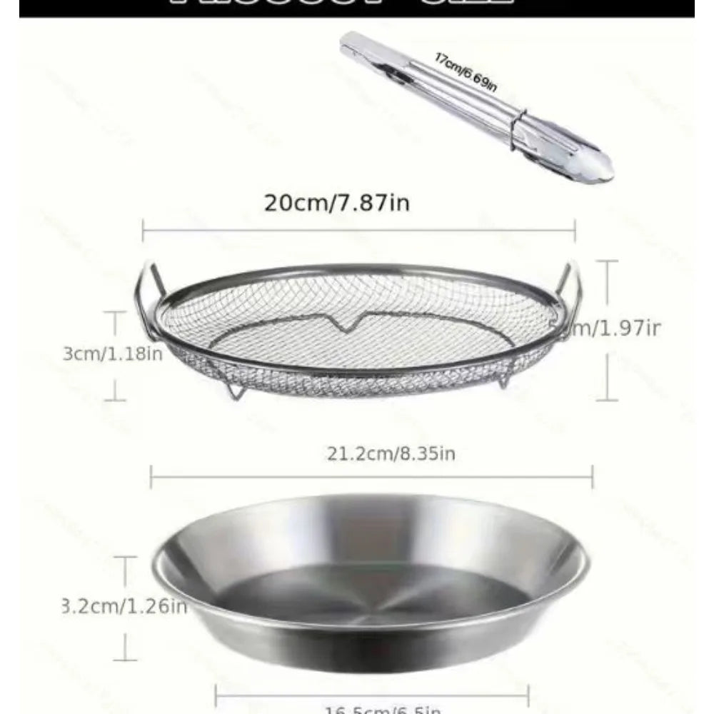 Three stainless steel kitchen accessories set including spatula, tongs, and spoon, ideal for cooking and food prep.
