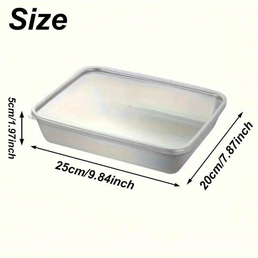 3pcs Stainless Steel Food Containers & Lunch Box, Leakproof Stackable Clear Lids, Kitchen Items and Accessories for Camping