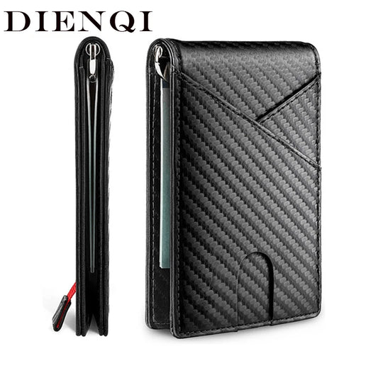 DIENQI Carbon Fiber Slim Wallet