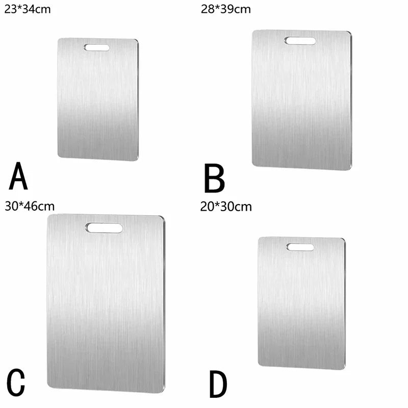 3PC Stainless Steel Cutting Board