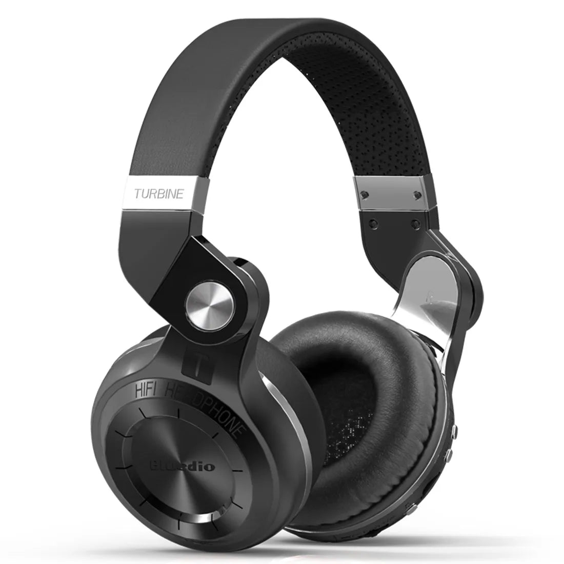 Bludio T2 Plus Headset - Foldable Wired & Wireless Headphones with FM Radio and 32G TF Card Support for Travel, Work, and Music