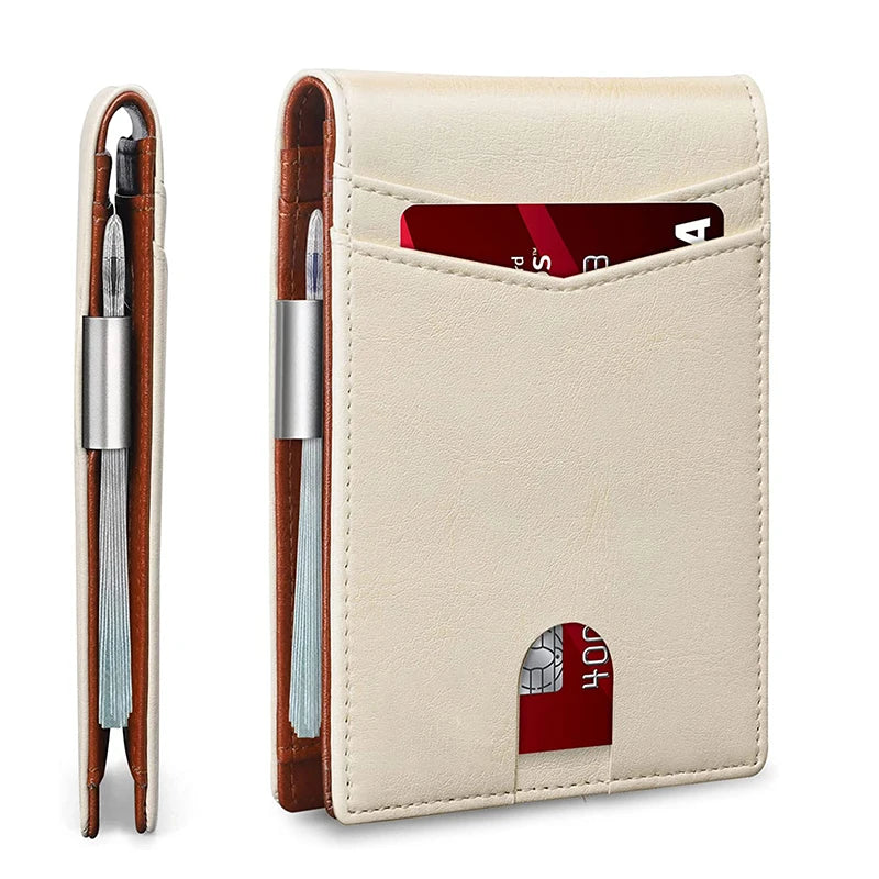 Rfid Microfier Leather Men's Luxury Wallets