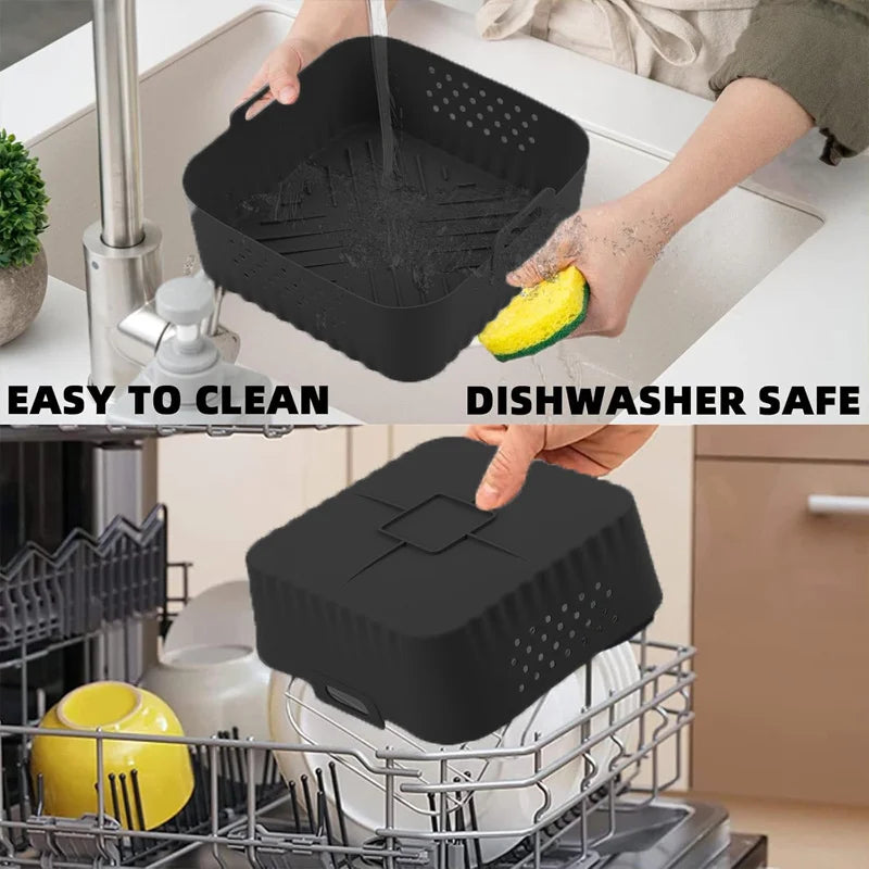 Single Pack Silicone Air Fryer Liner