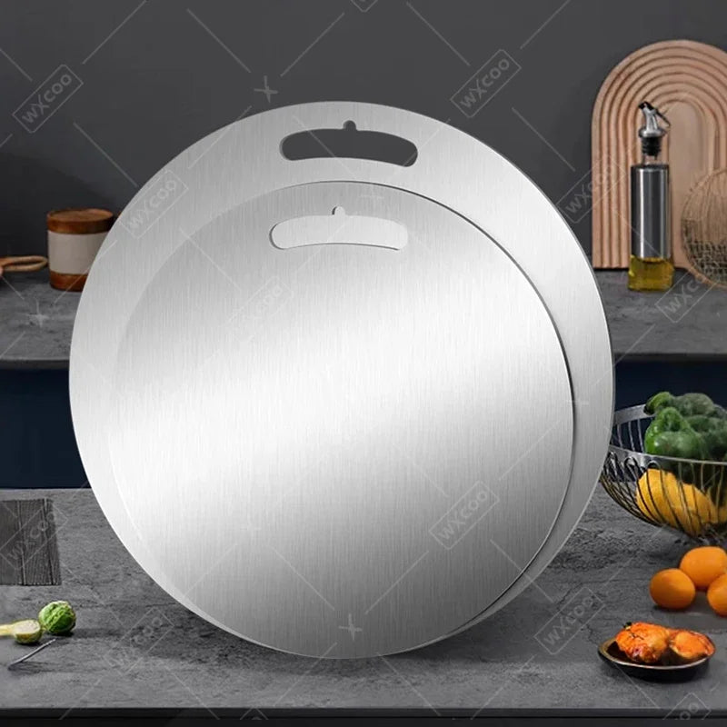 3PC Double-Sided Stainless Steel Cutting Board