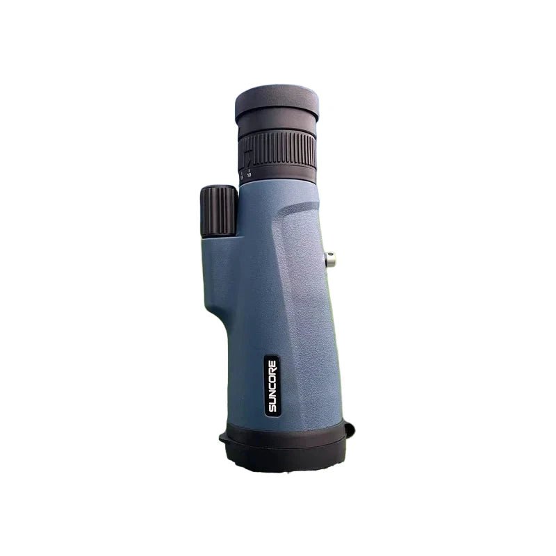 Compact Habicare SS monocular telescope with adjustable focus and rubber grip, ideal for outdoor and sports viewing.