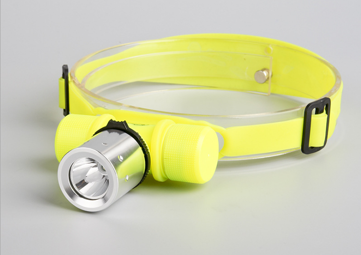 Dealonlinenz waterproof diving, swimming, hiking, camping, hunting, and fishing headlamp with bright LED light for outdoor adventures.