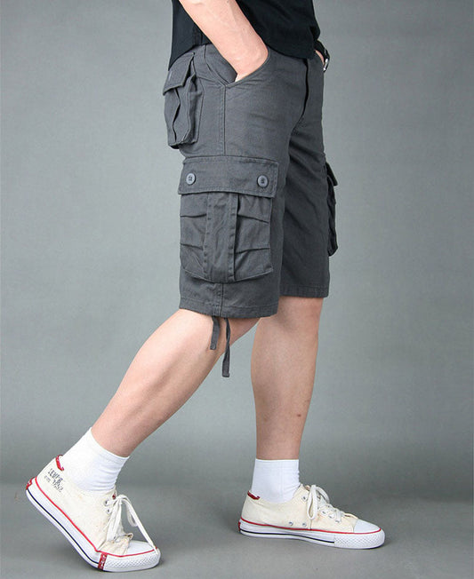 Cargo Short 1/2 Pants Outdoor Solid Color Work Short Hiking Camping dealonline.co.nz