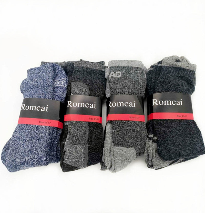 Pair of cushioned crew sports socks in size 7-10 from dealonlinenz, featuring breathable fabric and comfortable fit.