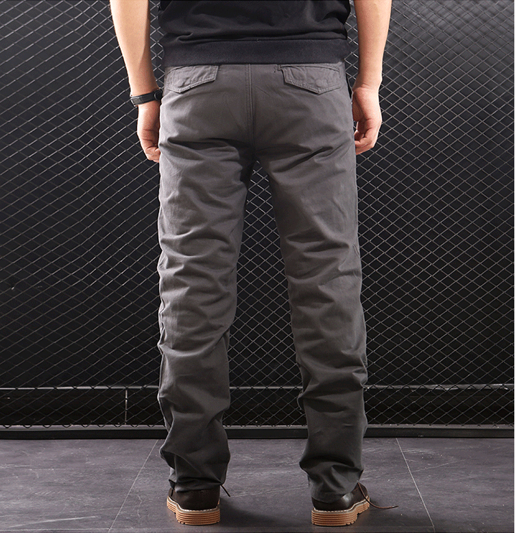 Work Pants Cotton Size 30,31,32,33,34,35 Black Grey Green dealonline.co.nz