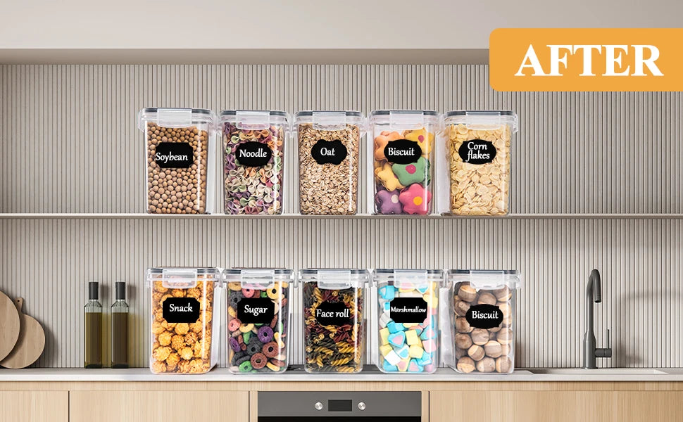10-Piece BPA-Free Food Storage Containers with Lids