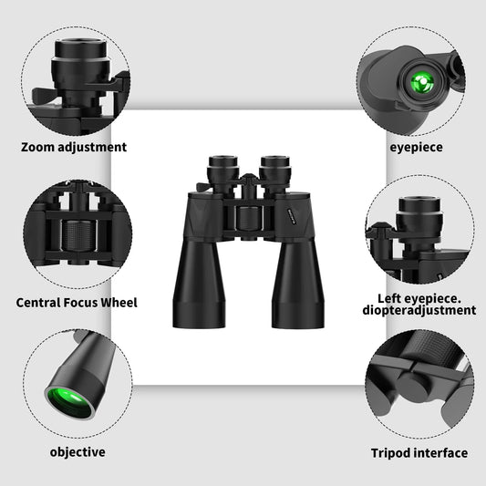HD Binoculars With High Magnification Habicare