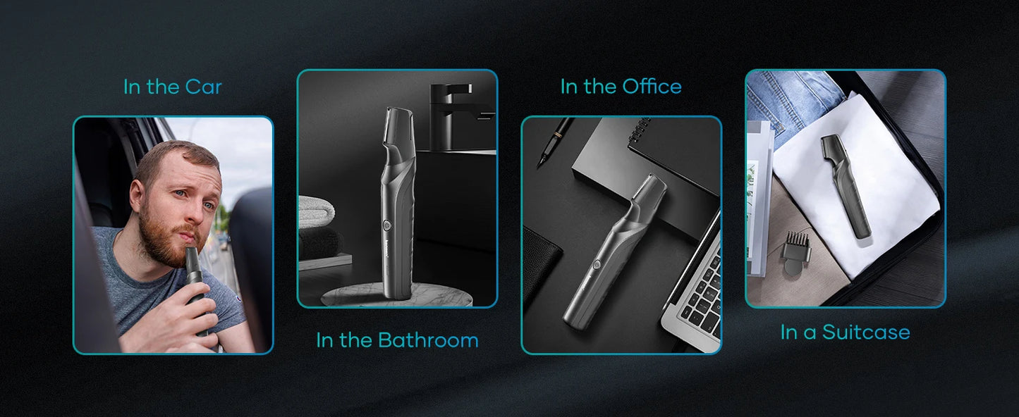 Kensen S6 electric hair trimmer with sleek design, suitable for precise hair grooming and styling.