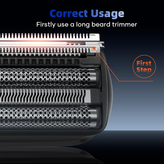Replaceable KENSEN razor blade for S26 electric shaver, designed for precise and smooth shaving performance.