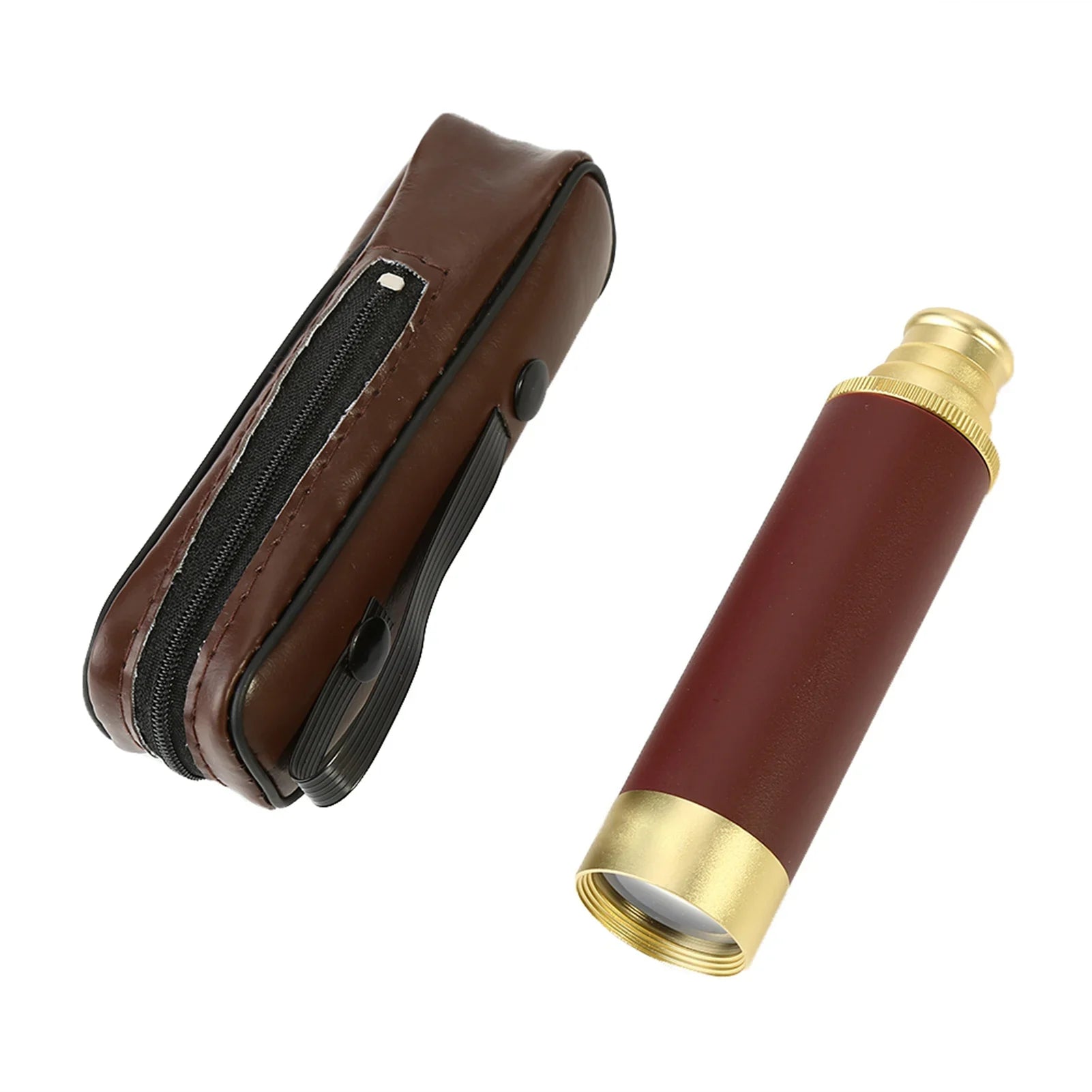 Habicare SS aluminium alloy monocular telescope with compact design and adjustable focus, ideal for outdoor viewing.