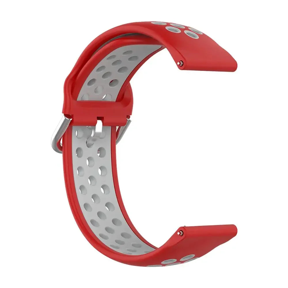 Habicare silicone sport strap for Fitbit Blaze, Versa, Versa 2, and Lite Series in various colors, designed for TWS fitness tracking.