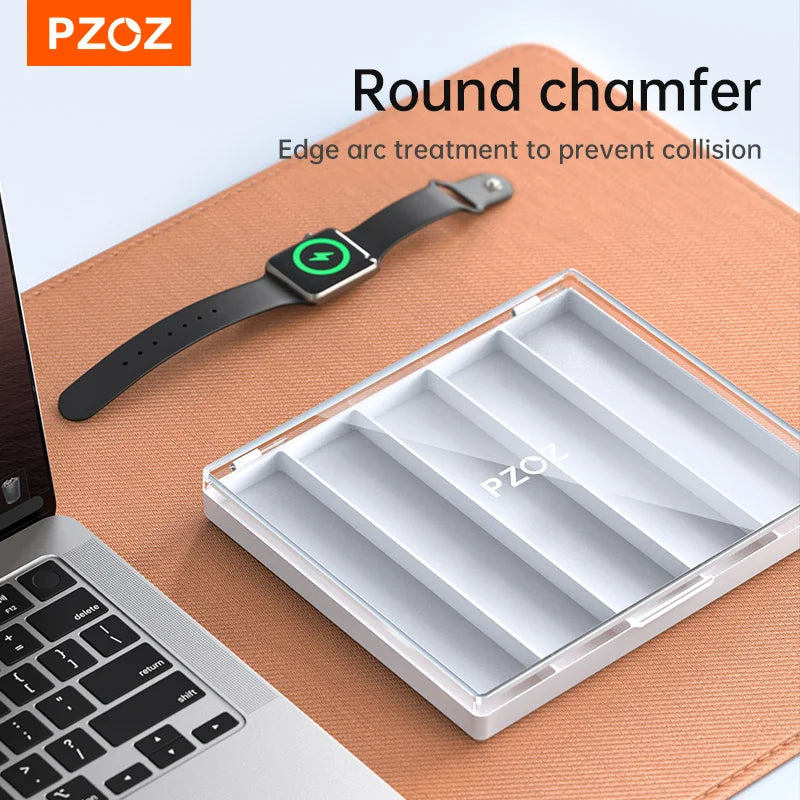 PZOZ Clear Acrylic Watch Strap Storage Box