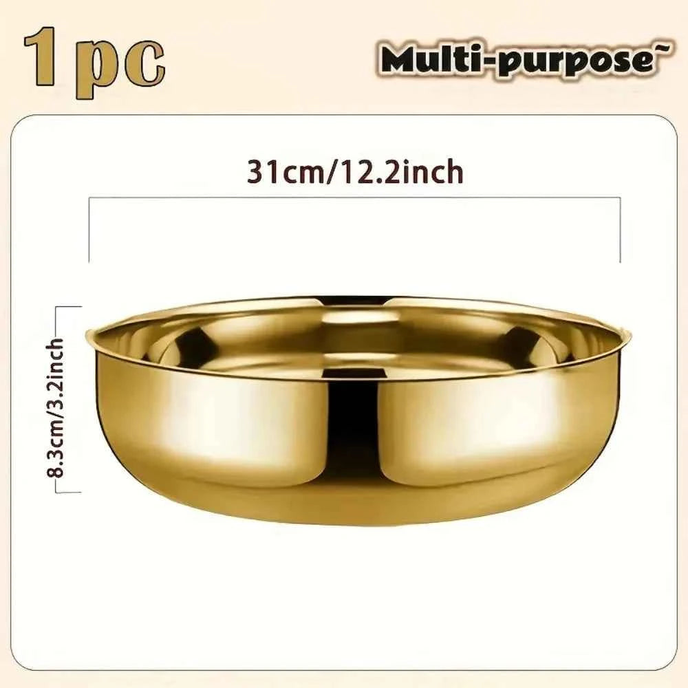 Commercial-grade stainless steel mixing bowls from ShopHub NZ, shown stacked with shiny, durable bowls for professional kitchen use.